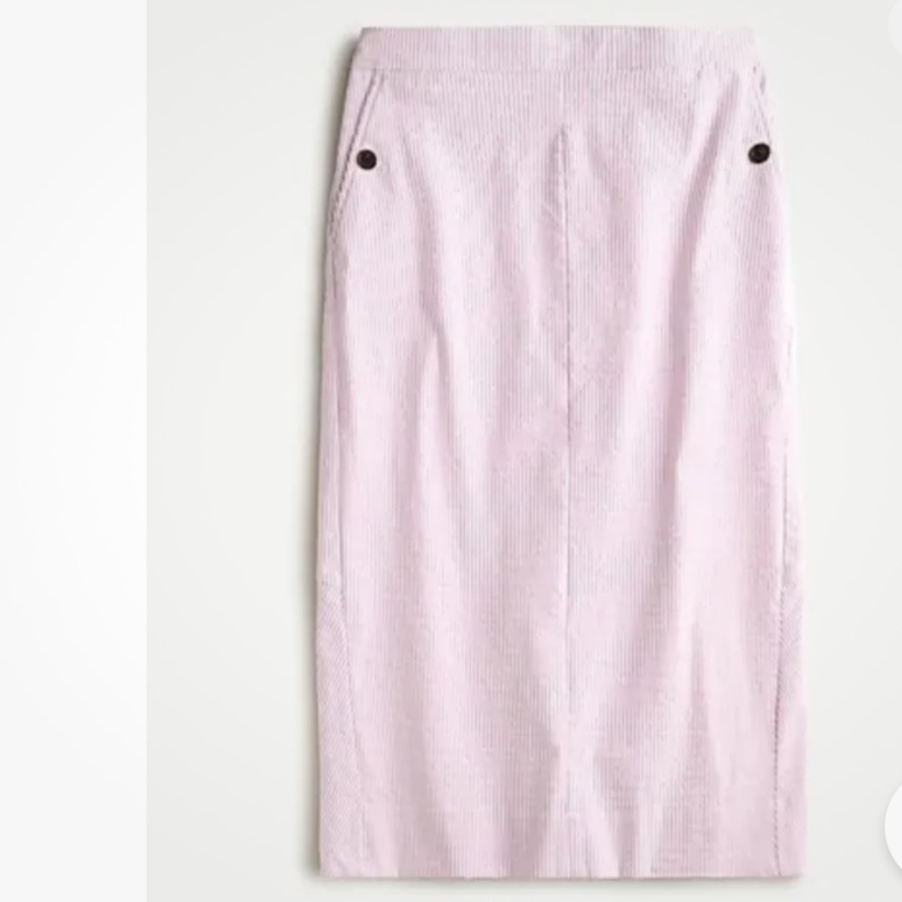 J Crew Pencil Skirt In Seersucker